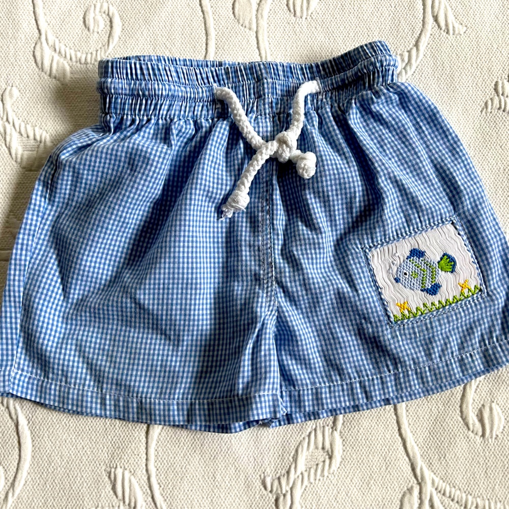 Gingham Shorts | Size 12 months